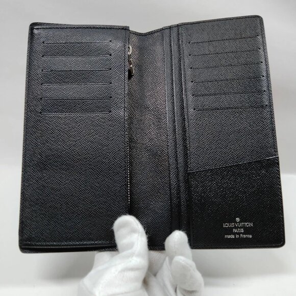 Louis Vuitton LV Long Wallet Black Damier Graphite 300-081925 - Picture 5 of 9